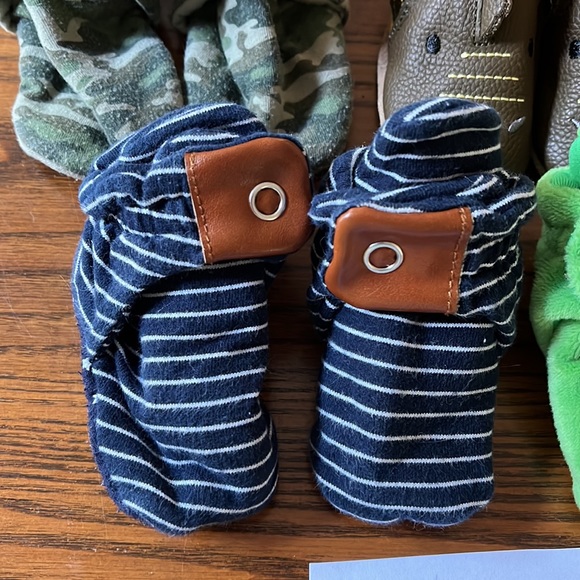 Size 3-6 months Robeez booties. All lightly or barely used. - Picture 3 of 7